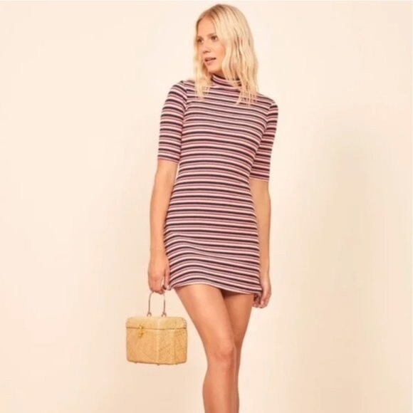 Reformation Mod Striped Dress - image 1