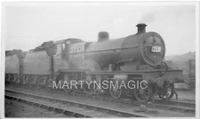 B35-Real Photograph (dark room print) Railway 41189 @ Carlisle Kingmoor 18-7-195