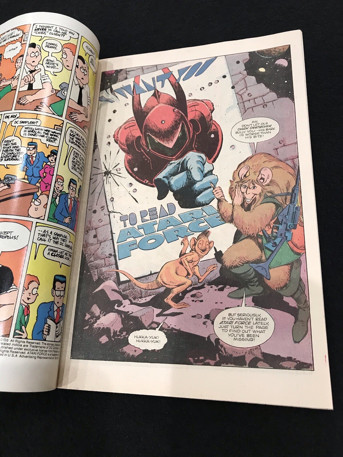 DC Sampler #2 1984 Promotional comic book for upcoming DC Comics Swamp ...