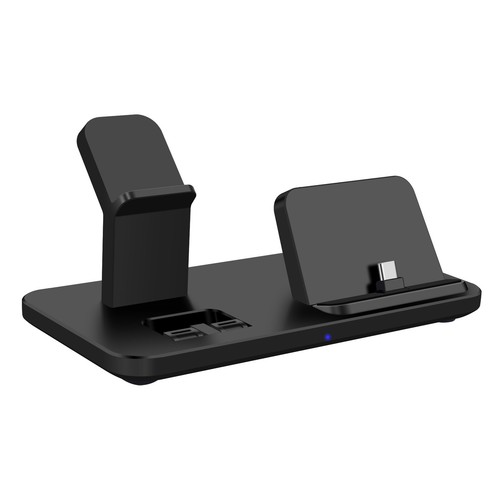 3in1 USB Charger Dock Charging Station For Apple Watch 9 8 7 SE iPhone 15 14 13 - Picture 4 of 26