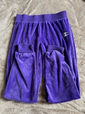 Champion Jogger Sweatpants Girls Large Felt Athletic Warm Bottoms