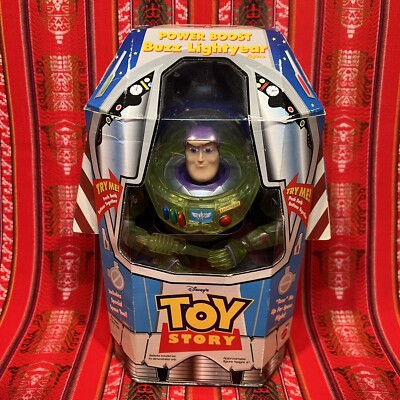 Disney Pixar Toy Story Power Boost Buzz Lightyear 1998 Brand New