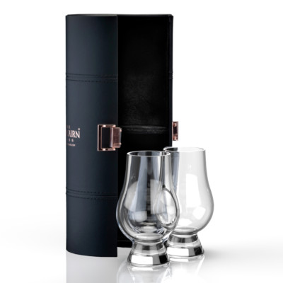 The Glencairn Official Whisky Glas - 2er Set (Reiseetui)
