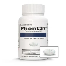 1 Bottle - Phent37 - Diet Pills Fat Burner, Weight Loss Formula