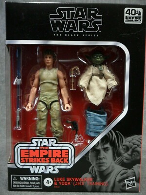 SF・ファンタジー・ホラー New Star Wars 1/6 Luke Skywalker & Yoda Star Wars Black Series NEW * Luke Skywalker & Yoda Jedi Training