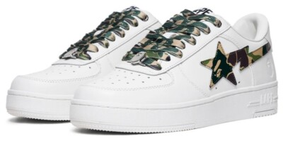 ABC CAMO BAPE STA GREEN A BATHING APE #1K70-191-335 Mens | eBay