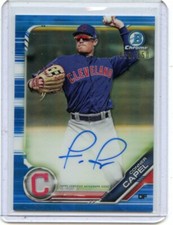 2019 BOWMAN CHROME #CPA-CC CONNER CAPEL AUTOGRAPH 