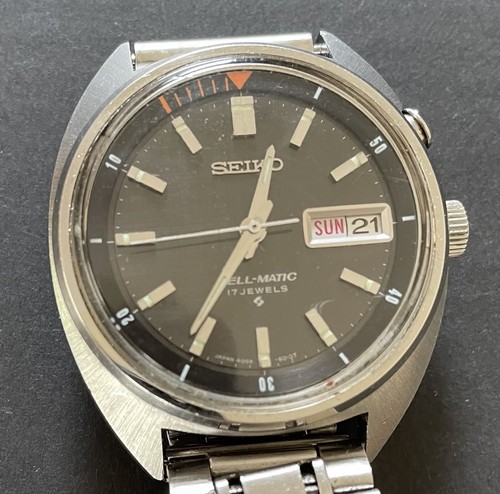 Vintage SEIKO BELL-MATIC 17 JEWEL 4006 