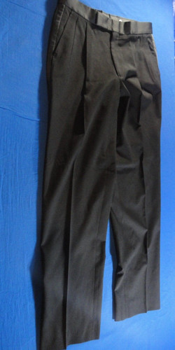 FORMAL WEDDING PROM BALL QUINCE TUXEDO PANTS W/ BLACK STRIPE  33X32