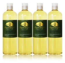 16 oz PREMIUM PURE NATURAL ORGANIC CARRIER OIL COLD PRESSED REFINED UNREFINED