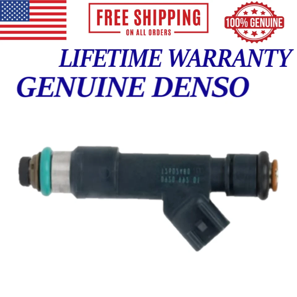 全新原始设备制造商电装 X4 燃油喷射器 适用于 2008 - 2011 雪佛兰庞蒂亚克土星 2.4 升/ 2.0L I4 — 第 2/3 张图片