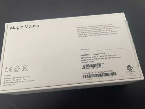 Apple Magic Mouse 2 Wireless Mouse - Silver (MLA02LL/A) - Picture 5 of 5