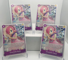 Vinsmoke Reiju Playset - OP07-062 x4 - 500 Years In The Future - One Piece TCG