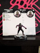 Marvel Heroclix T'Challa Star-Lord 103a/b w/ Cards Disney Plus Set