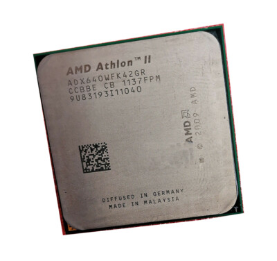   Athlon II X4 640 ADX640WFK42GR 3GHz 4-Core Socket AM3 95W CPU Processor #E5