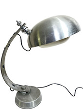 RARA LAMPADA TAVOLO VINTAGE LAMPADARA ARREDOLUCE ACCIAIO 70S DESIGN SPACE AGE K