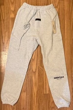 Essentials Sweatpants Light Oatmeal Size SM