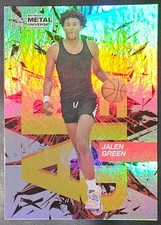 Jalen Green 2021 Metal Universe Champions ARC WELD Rookie Insert Card (no.AW-2). rookie card picture