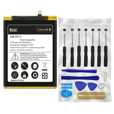 Standard 5620mAh Battery + Screwdriver Tool For Motorola Moto E5 Supra XT1924-6