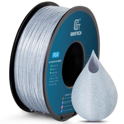 GEEETECH PLA Filament Marmor Blau Textur Stein Farbe 1.75mm 1kg für 3D Drucker