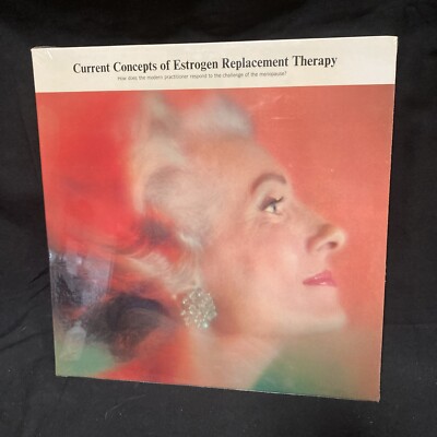 SEALED  CURRENT CONCEPTS OF ESTROGEN REPLACEMENT THERAPY for MENOPAUSE LP OG '66
