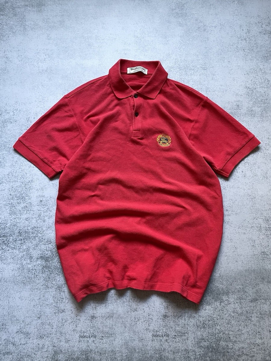 Cheap Burberry Burgundy Burberry Polo Sale Burberry Maroon Cotton