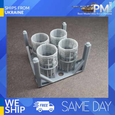 Rise144 Models RM057 1/144 B-1b LANCER EXHAUST OPEN option ACADEMY