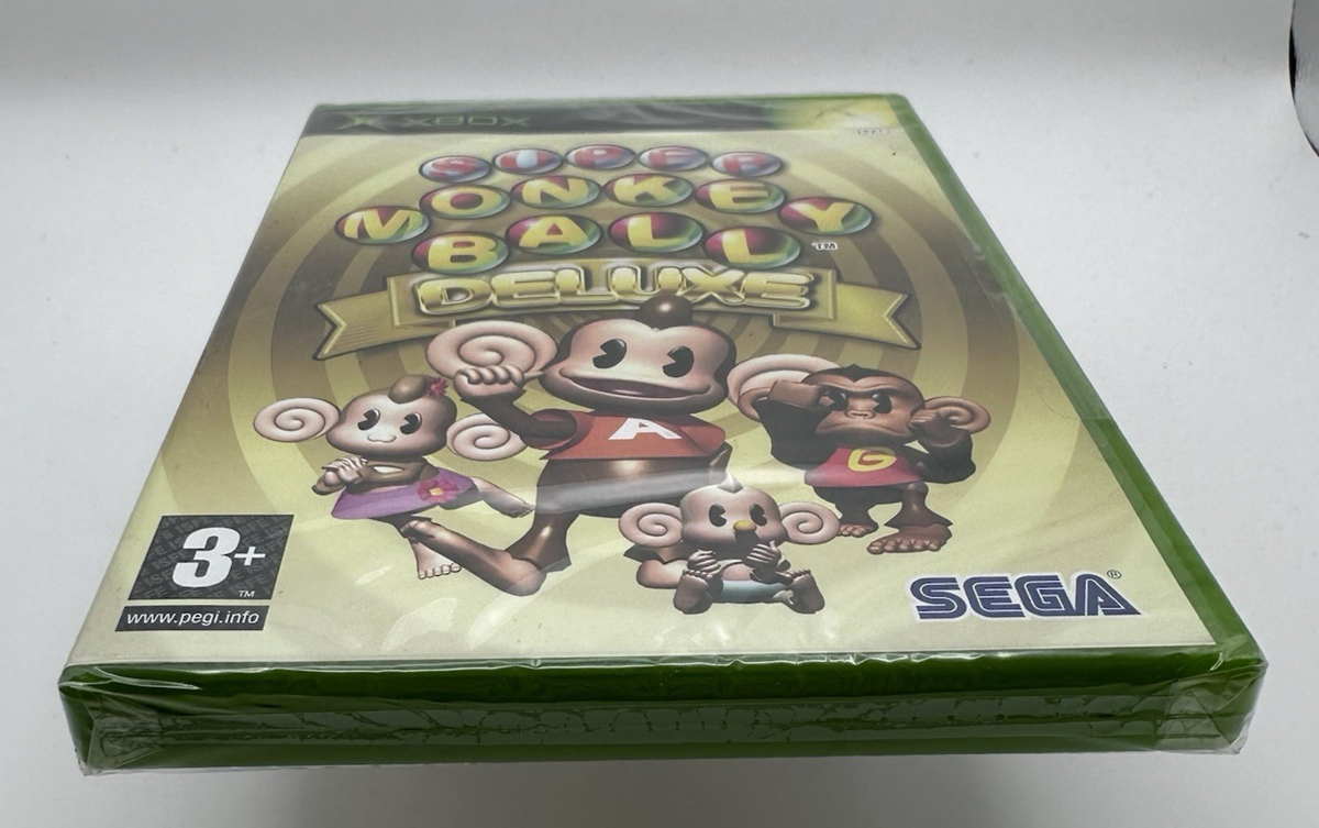 Xbox Super Monkey Ball Deluxe, UK Pal, Brand New & Factory Sealed
