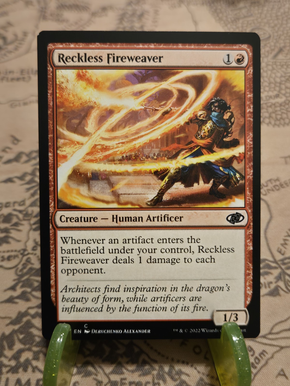 MTG Reckless Fireweaver Jumpstart 2022 Regular Common NM