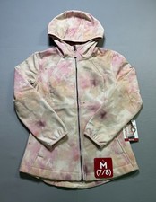 NWT Free Country Softshell Jacket Girls Medium 7/8 Pink Stretch Water Resistant