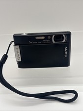 Sony CyberShot DSC-T100 8.1MP Digital Zoom Camera 5X Parts Only Powers On