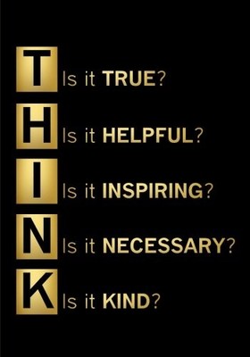 Think Before You Speak Notebook (7 x 10 Inches): A Classic Ruled/Lined 7x10 ...