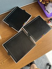 Lot Of 3 Light-Brite Light Boards And Small Bag Of Colored Pegs