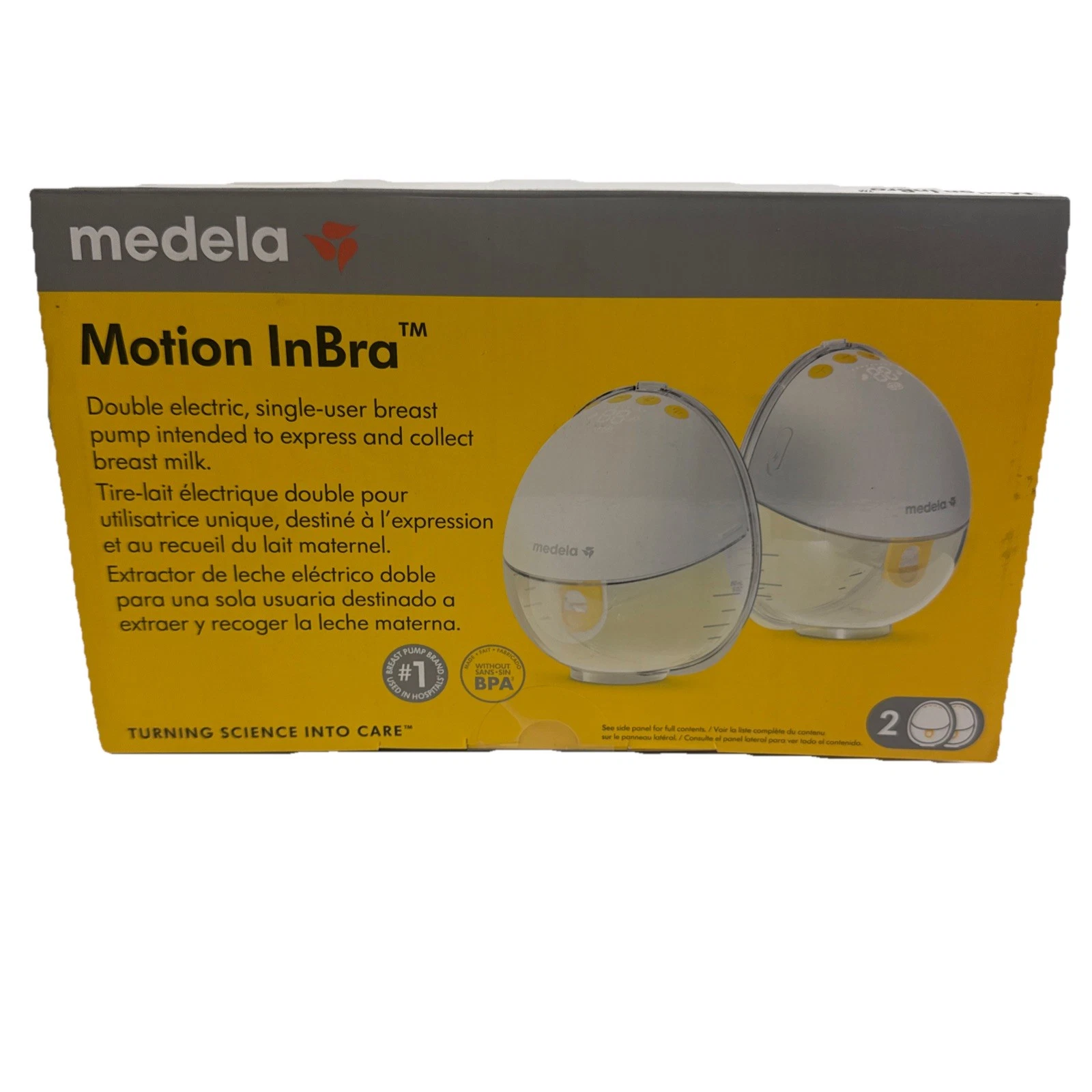 Medela Wearable Breast Pump Portable Hands-free Wireless Electric Pump
Opens in a new window or tab