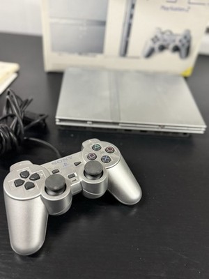 Sony PlayStation 2 シルバー Sony PlayStation 2 Satin Silver SCPH-50000 TSS Console Japan PS2