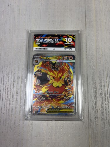 Mega Emboar ex graded ACE 10 for sale on eBay
