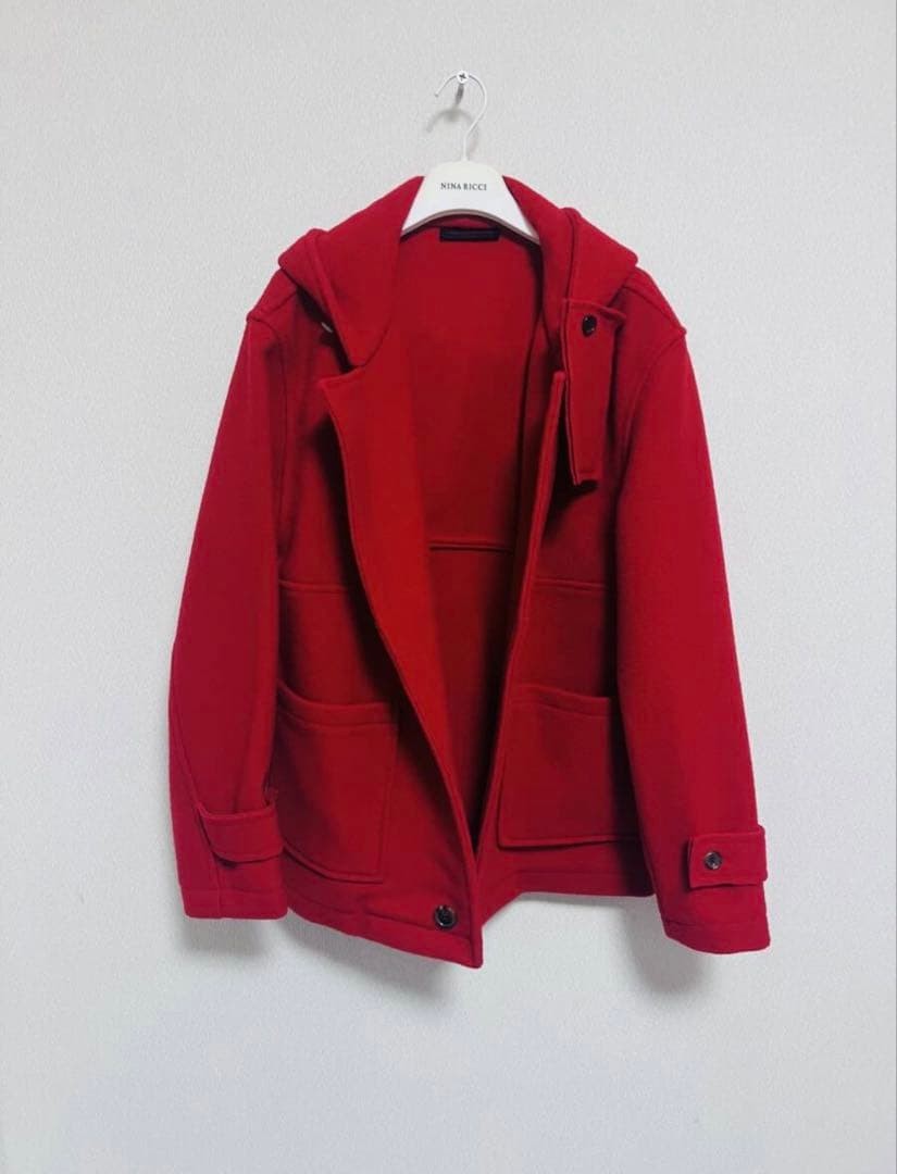 Gosha Rubchinskiy Men Jacket M Coat Half Red Limited Edition VHTF Designer Colle image 2