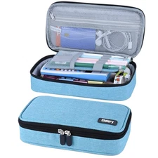 Chelory Big Pencil Case Large Capacity Pencil Bag Pouch Portable Pen Pencil M...