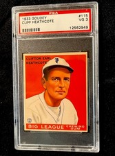 1933 Goudey Baseball Cards 76