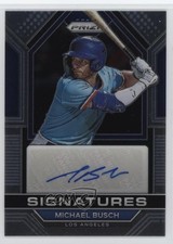 2023 Panini Prizm Signatures Michael Busch #SIG-MB Auto 02ti