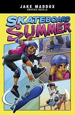 Skateboard Summer (Sport Stories Graphi..., Jake Maddox