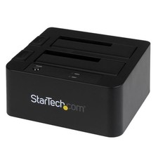 Startech Sdock2U33Eb 2Bay Esata Hard Drive Docking Station 2.5 3.5 Sata Hdd
