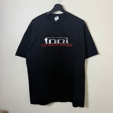 Men s vintage Tool 10000 Days black band T shirt Anvil size XL metal rock