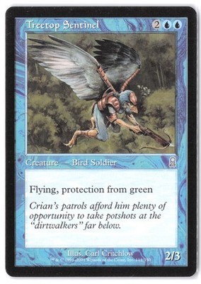 Treetop Sentinel 111 MTG ODY LP