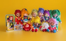 VTG 1983 Rainbow Brite 10 Dolls 2 Sprites and more Hallmark 18" huge lot