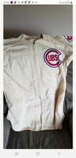1951 CHICAGO CUBS HOME JERSEY HAL JEFFCOAT W/ULTRA RARE ORIGINAL N.L. 75 YEAR...