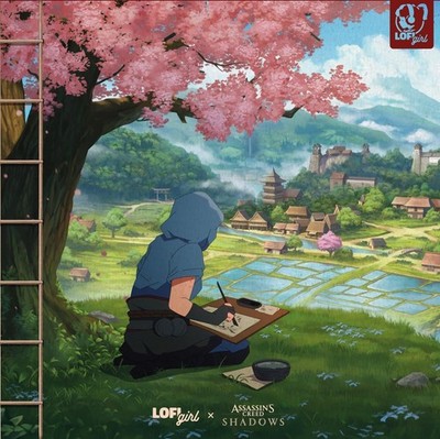 Lofi Girl × Assassin's Creed: Shadows[LTD/Red Marble Vinyl] Lof [LP record]