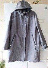 Schicker Damen Softshell Mantel in grau Gr.48