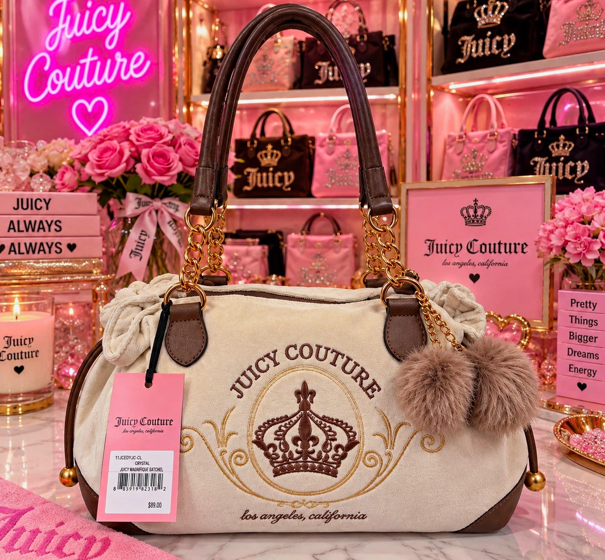Juicy Couture Brown Bags & Handbags for Women for sale | eBay