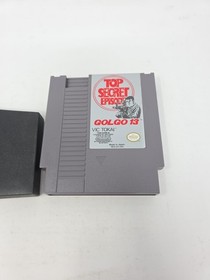 Golgo 13 Top Secret Episode Nintendo NES Authentic Cartridge And Manual